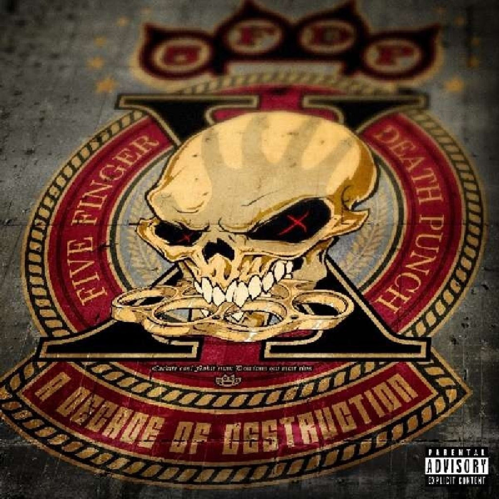 Five Finger Death Punch - A Decade Of Destruction [Explicit Content] (Crimson Red, Limited Edition, Gatefold LP Jacket) (2 Lp's) ((Vinyl))