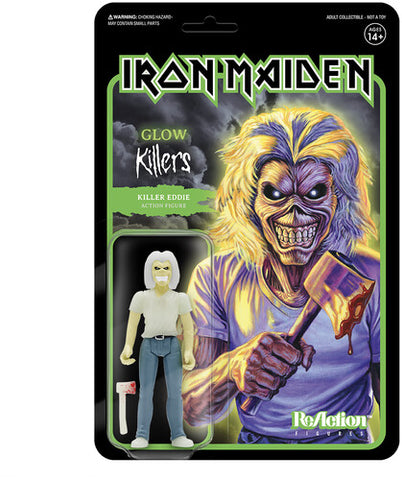 Iron Maiden - Super7 - Iron Maiden Reaction Figure Wave 1 - Killer Eddie (Glow In The Dark) ((Action Figure))