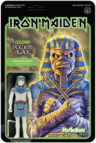 Iron Maiden - Super7 - Iron Maiden Reaction Figure Wave 1 - Pharoah Eddie (Glow In The Dark) ((Action Figure))