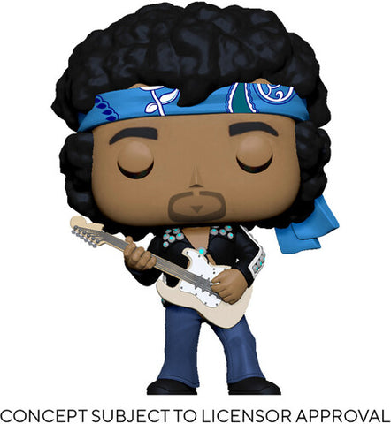 Jimi Hendrix - FUNKO POP! ROCKS: Jimi Hendrix (Live in Maui Jacket) (Vinyl Figure) ((Action Figure))