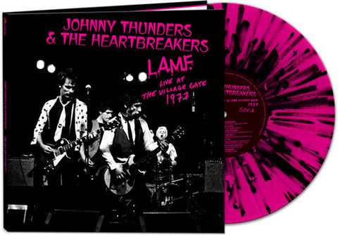 Johnny Thunders & The Heartbreakers - L.A.M.F. Live At The Village Gate 1977 (Colored Vinyl, Pink & Black Splatter) ((Vinyl))