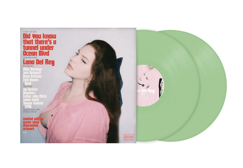 Lana Del Rey - Did You Know That There's A Tunnel Under Ocean Blvd [Light Green 2 LP/ Alt. Cover] [Explicit Content] - (Vinyl)