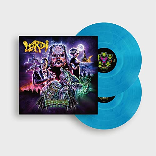 Lordi - Screem Writers Guild 2LP (transparent+blue marbled in gatefold) ((Vinyl))