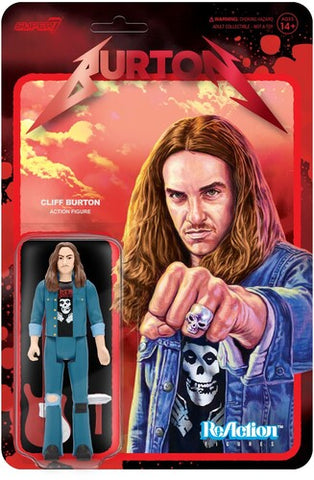 Metallica - Cliff Burton Wave 1 - Cliff Burton (Cliff 'Em All) (Collectible, Figure, Limited Edition, AE Exclusive) ((Action Figure))