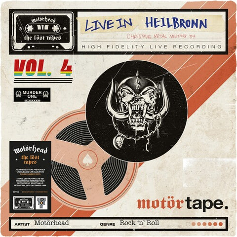 Motorhead - Lost Tapes, Vol. 4 (Live in Heilbronn 1984) (RSD 4.22.23) ((Vinyl))