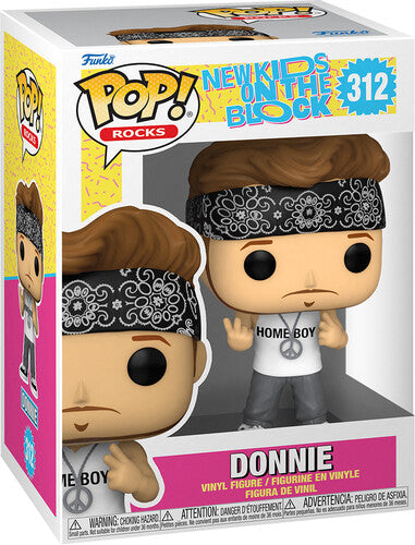 New Kids On The Block - FUNKO POP! ROCKS: New Kids On The Block- Donnie (Vinyl Figure) ((Action Figure))