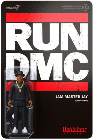 RUN DMC - Super7 - RUN DMC ReAction Figures - Jam Master Jay (Collectible, Figure, Action Figure) ((Action Figure))