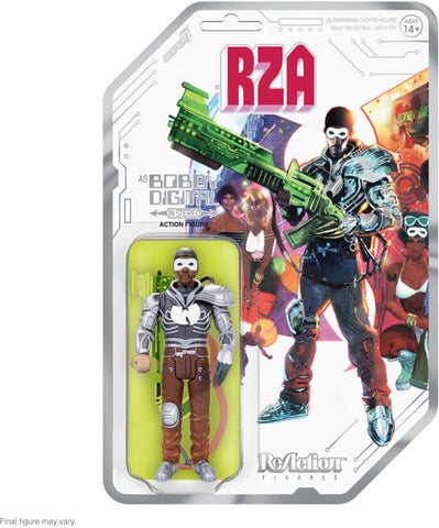RZA - Super7 - Rza Reaction Wave 1 Bobby Digital Standard Cardback (Collectible, Figure, Action Figure) ((Action Figure))