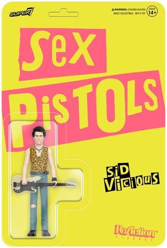 Sex Pistols - Super7 - Sex Pistols ReAction Wave 1 - Sid Vicious (Collectible, Figure, Action Figure) ((Action Figure))