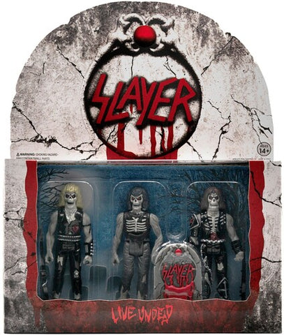 Slayer - Super7 Slayer ReAction - Live Undead (3-Pack) (Collectible, Figures, Action Figures) ((Action Figure))