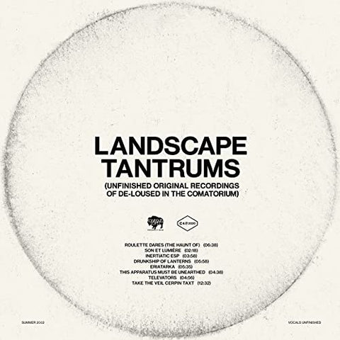 The Mars Volta - Landscape Tantrums - Unfinished Original Recordings Of De-Loused In The Comatorium (Black Vinyl) ((Vinyl))